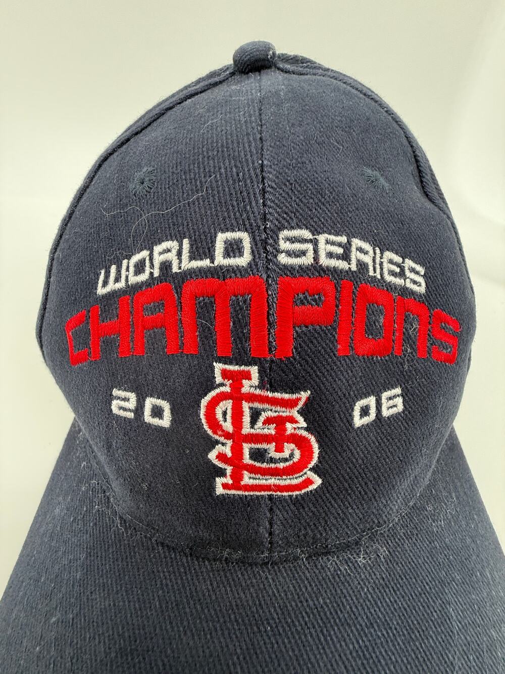 St Louis Cardinals 2006 World Series Champions Hat MLB Baseball Cap Headmaster